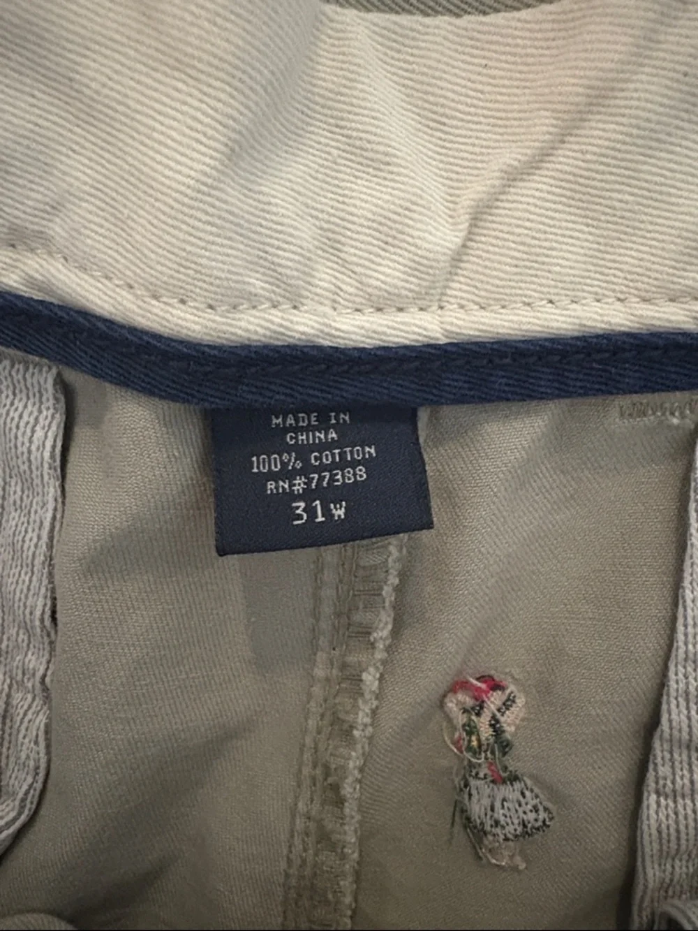 J. Crew Hula Dancer Vintage Khaki Shorts Men’s Size 31 Waist